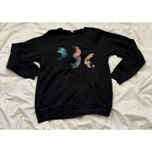 Pure Bathing Culture Crew Neck Pullover Tour Merch Sweatshirt Large